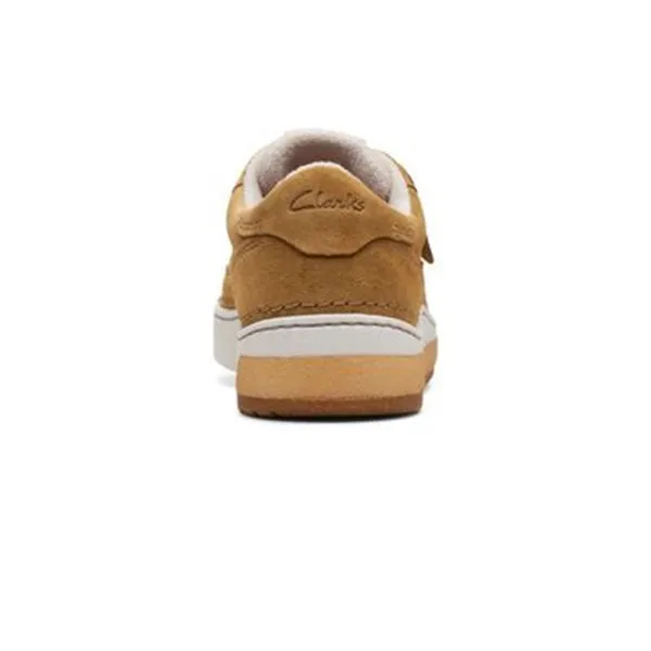 Clark's Craft Court Lace Oakmoss Suede