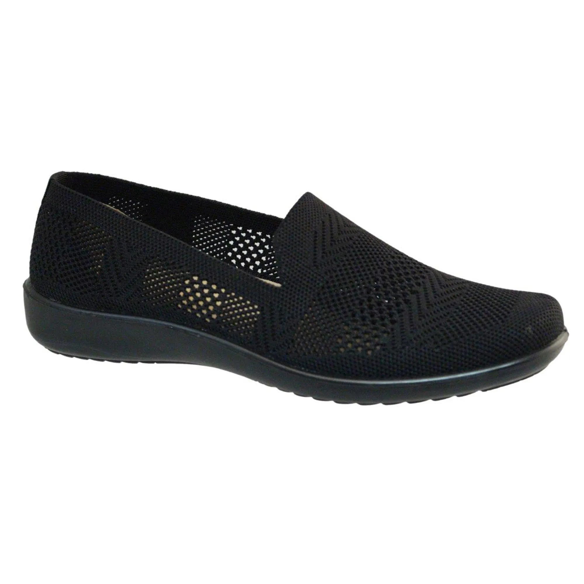 Classic Editions Women's Comfort Knit Slip-Ons