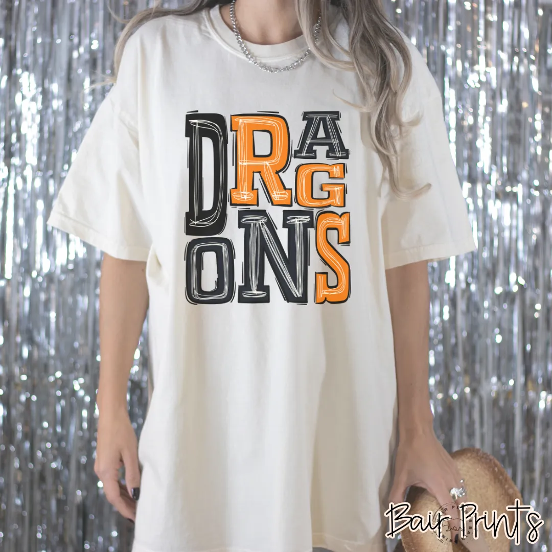 Dragons Sporty Mascot Shirt