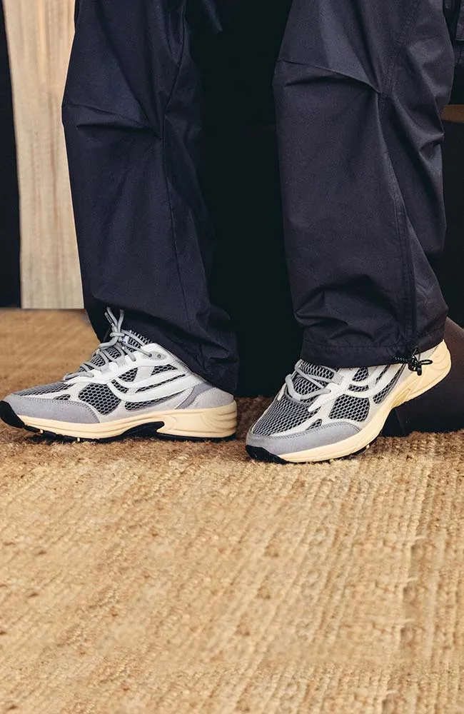 G-Eco`99 2-tone mesh grey sneakers