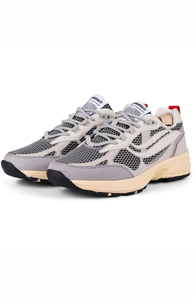 G-Eco`99 2-tone mesh grey sneakers