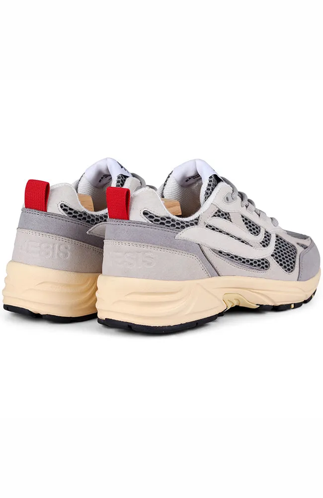 G-Eco`99 2-tone mesh grey sneakers