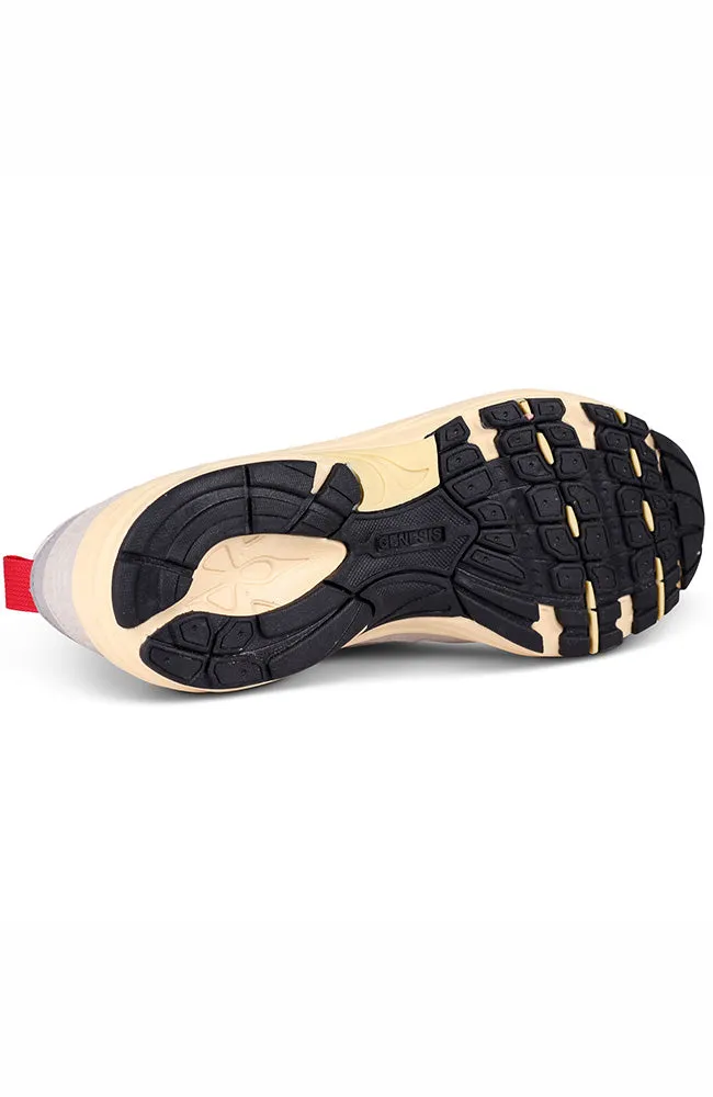 G-Eco`99 2-tone mesh grey sneakers