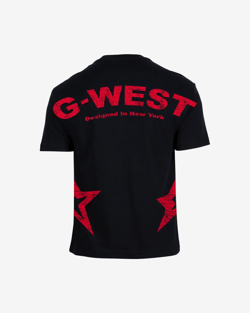 G West Arch Logo Oversized  Tee