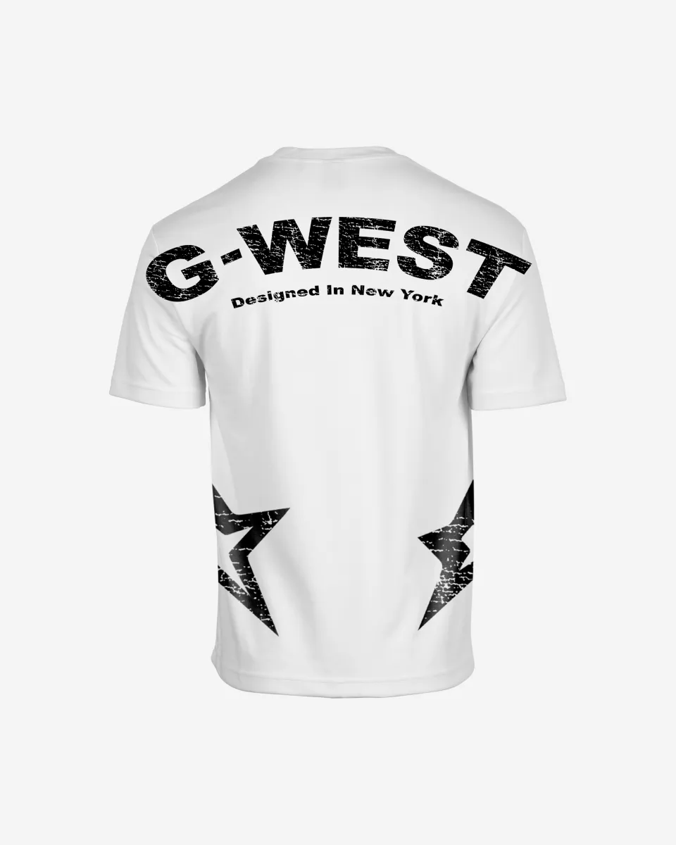 G West Arch Logo Oversized  Tee