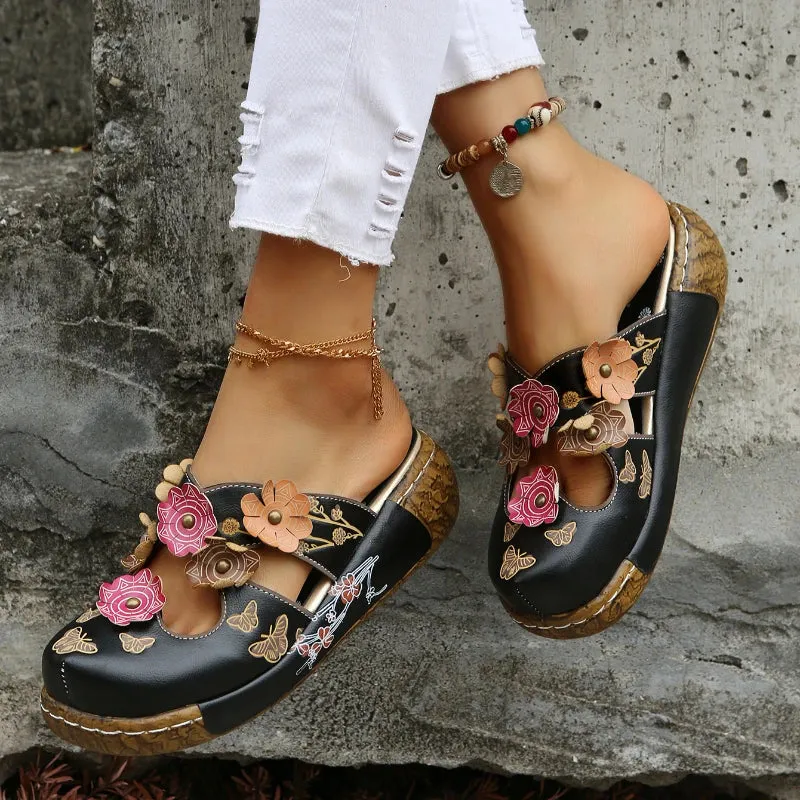 GARDEN BLOOM MULES