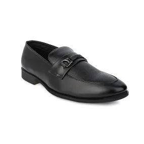 Hydes N Hues Men Black Round Toe Slip-Ons