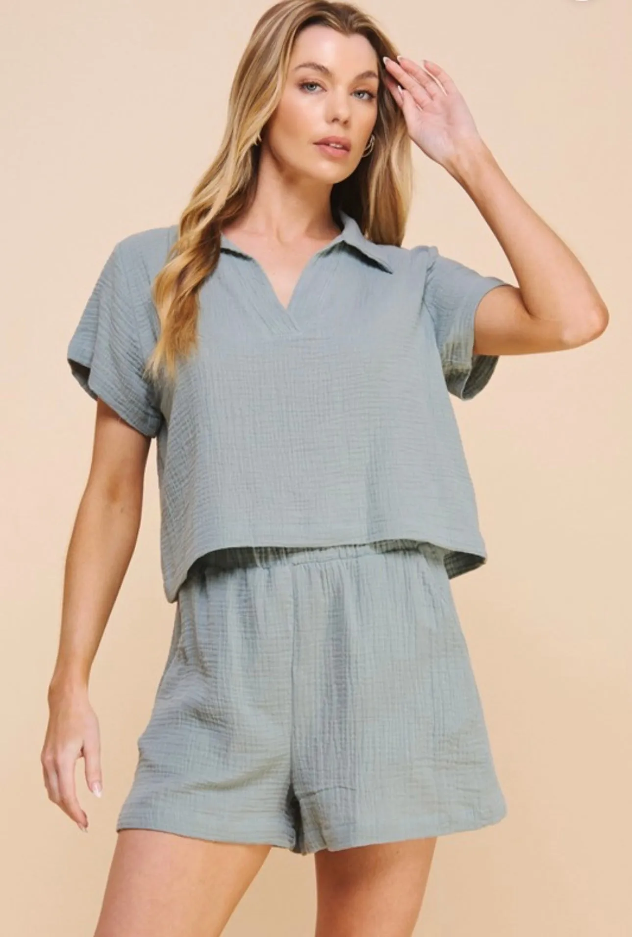 Jeanne Cotton Gauze Set