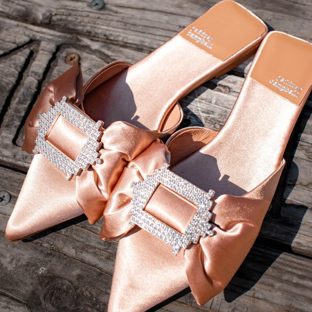 Jeffrey Campbell: Sit-Pretty Satin Mule