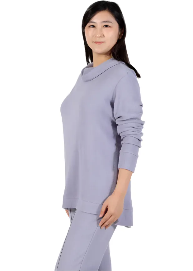 La Cera Cowl Neck Top-NEW STYLE