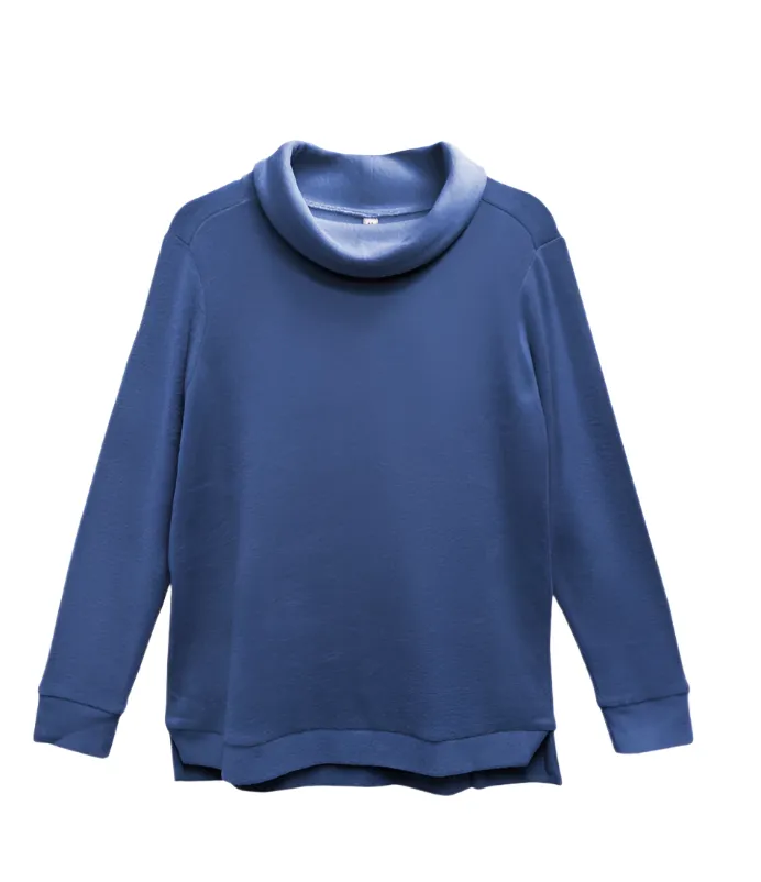 La Cera Cowl Neck Top-NEW STYLE