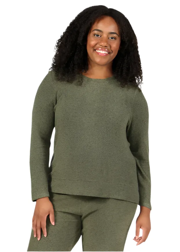 La Cera Long Sleeve Crop Top