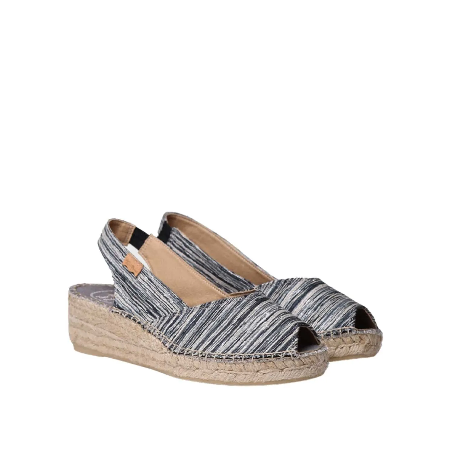 Multicolored Fabric Espadrille For Women - Beri-RG