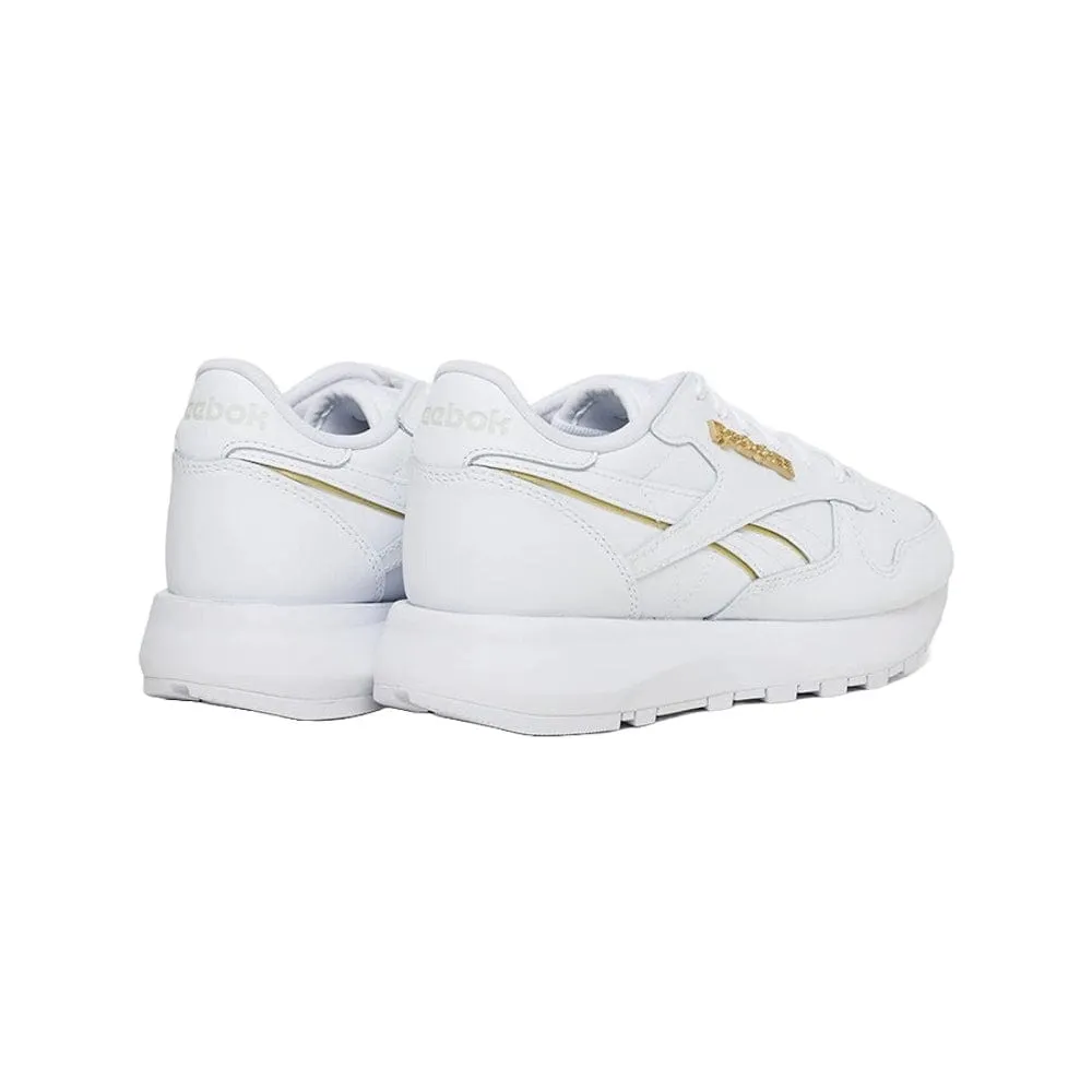 Reebok Womens Classic Leather SP - White / Gold Metallic