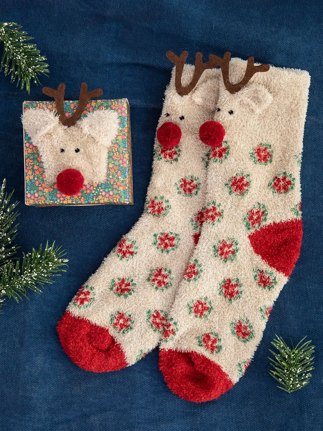 Reindeer Socks