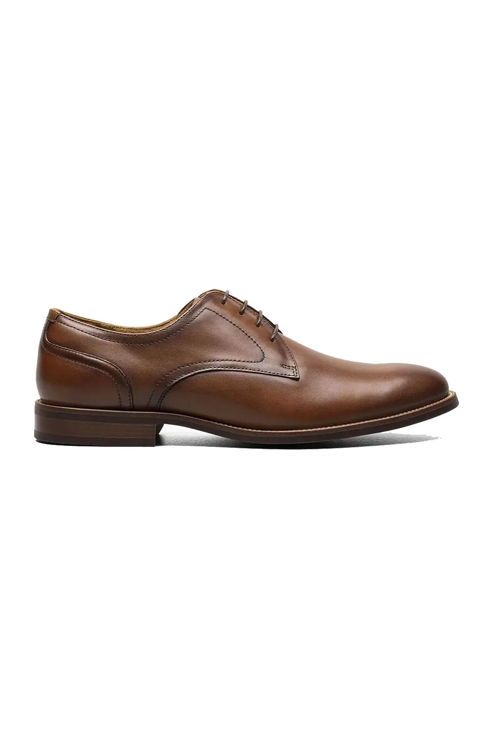 RUCCI PLAIN TOE OXFORD - COGNAC