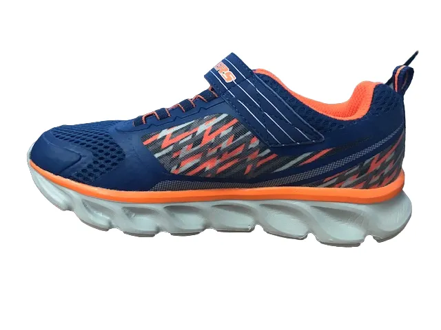 Skechers sneakers da bambino Tremblers 90581L NVOR blu arancione