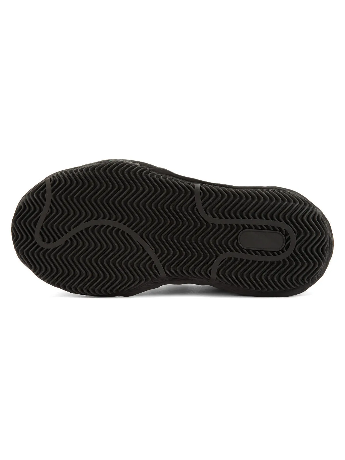 Sneakerhill Black Retro Washed Street Rap Sneakers - 2059