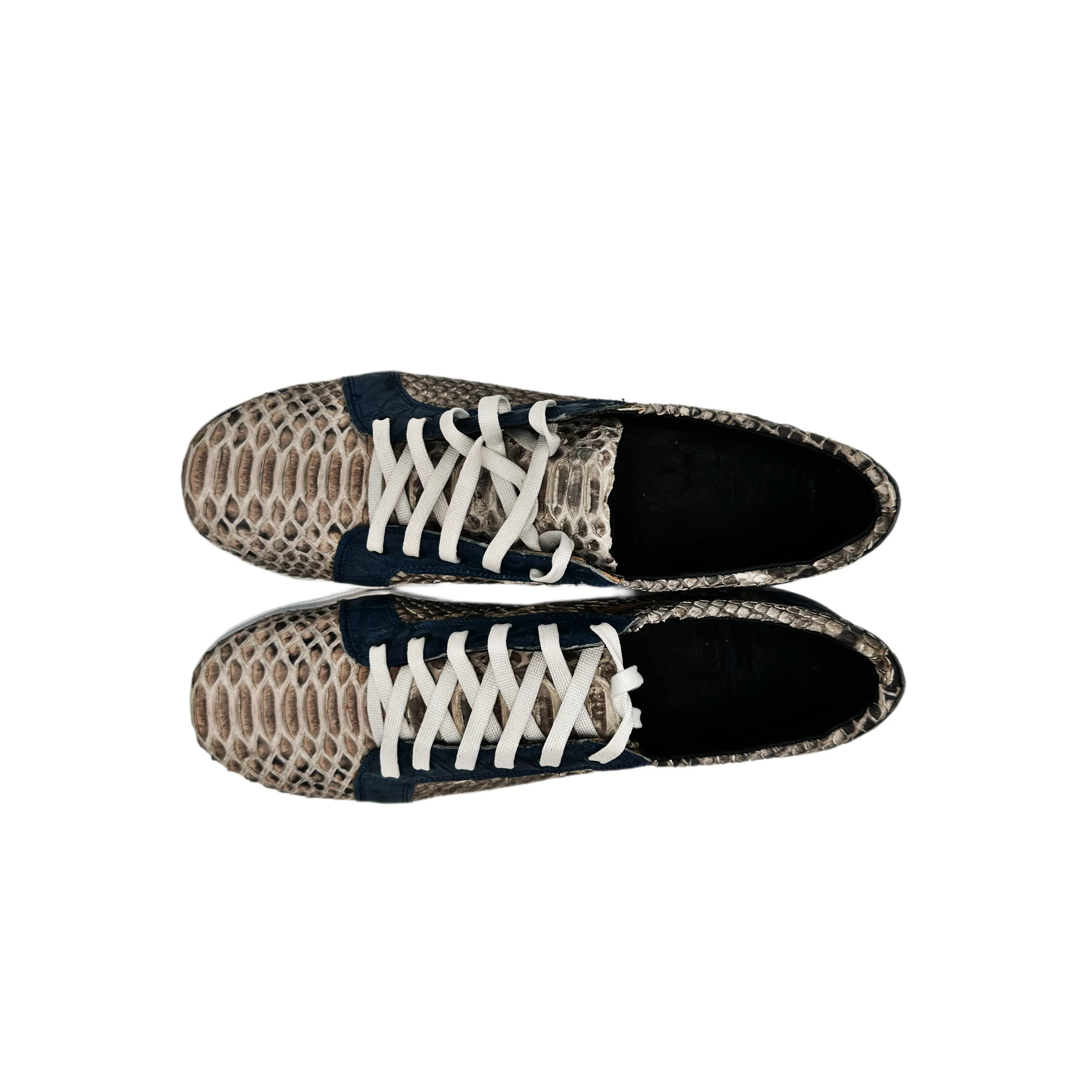 Snowscale Snakeskin Jean Python Sneakers