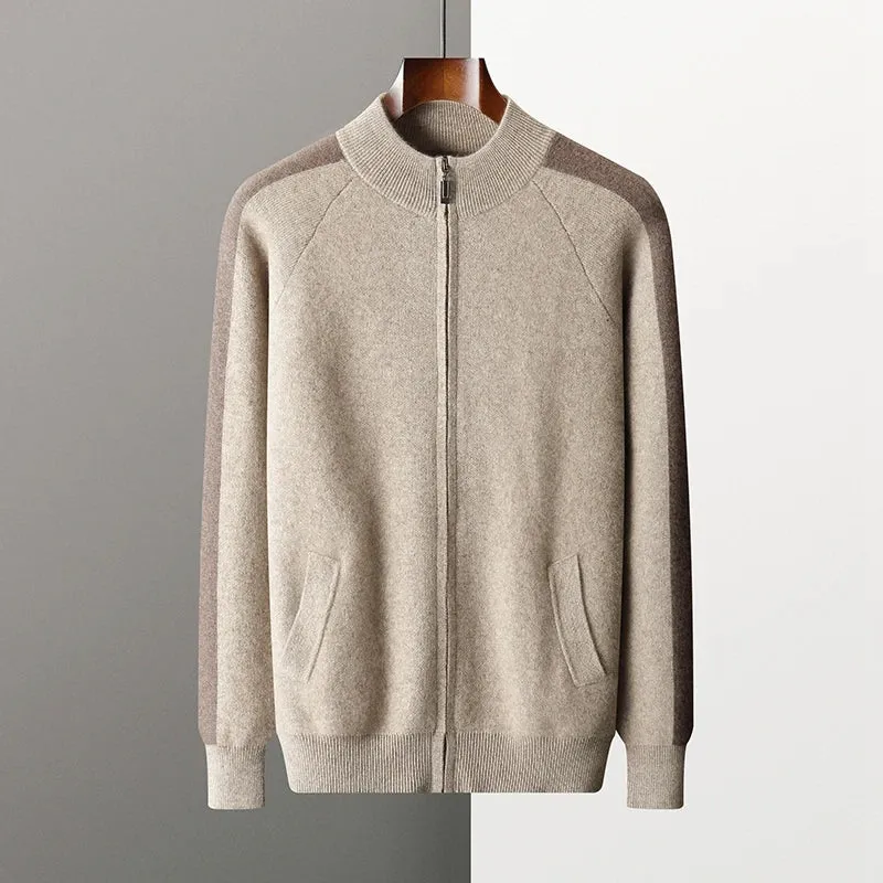 Vera | Men's Knit Zip-Up Tracksuit Set