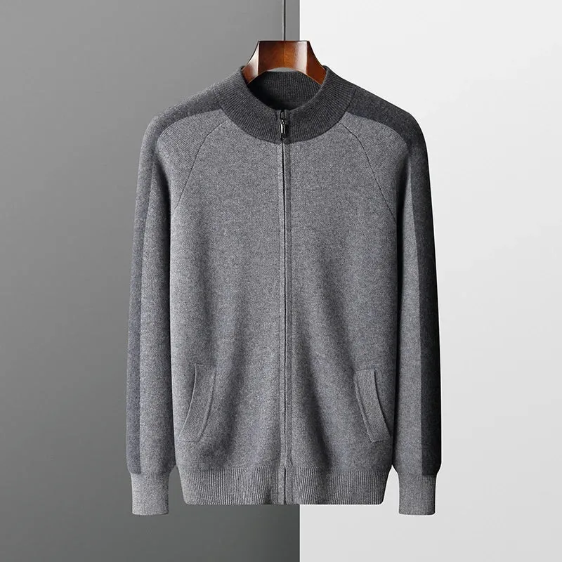 Vera | Men's Knit Zip-Up Tracksuit Set